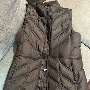 Eddie Bauer Brown Goose Down Jacket